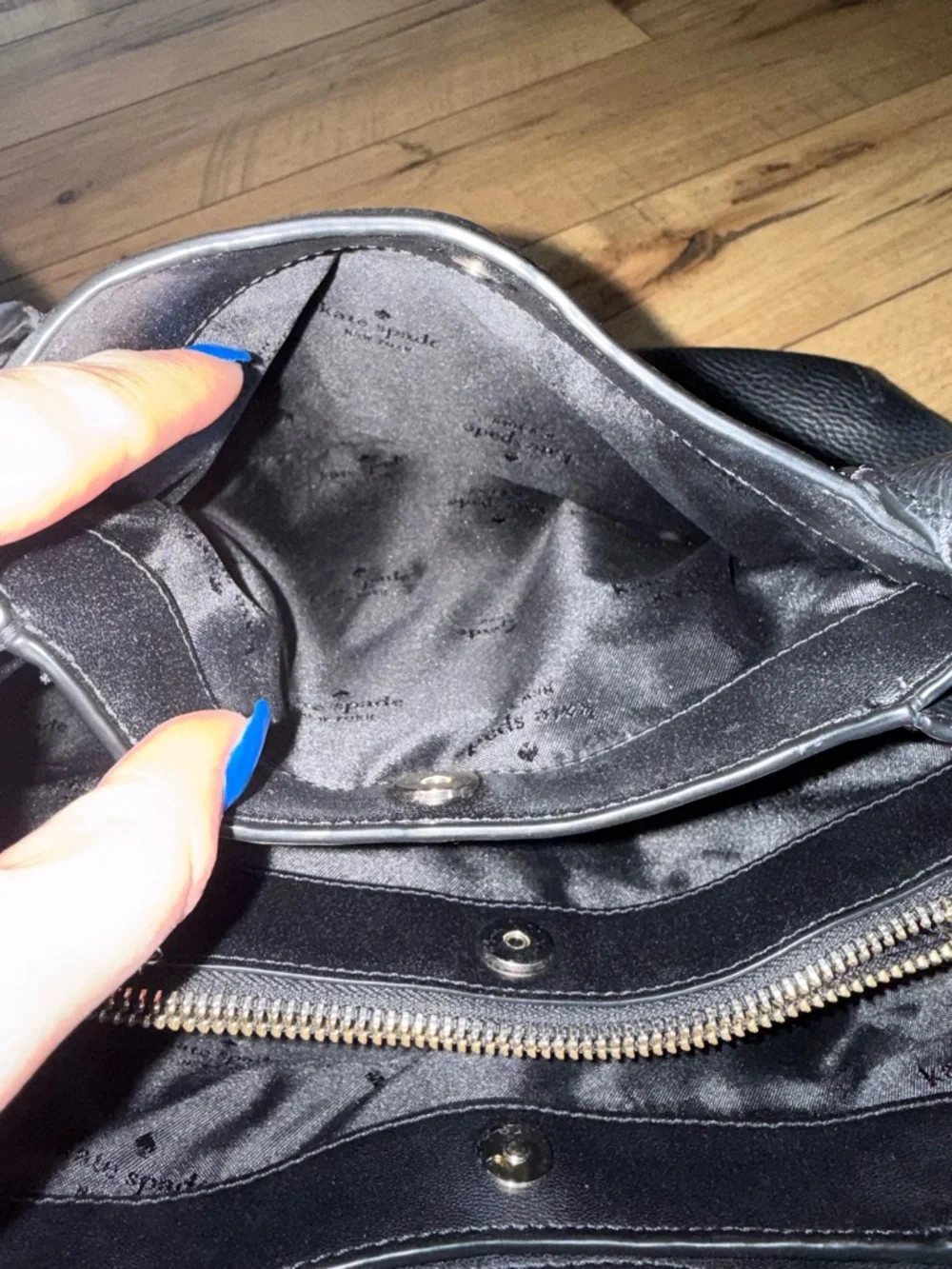 Dumpling Large Satchel Bag - Picture 8 of 12